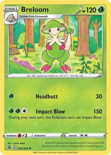 Breloom 005 264 uncommon - breloom, 005/264