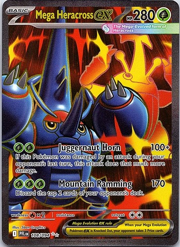 Mega heracross holo ultra - mega,
