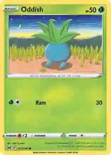 Oddish 001 196 - oddish,